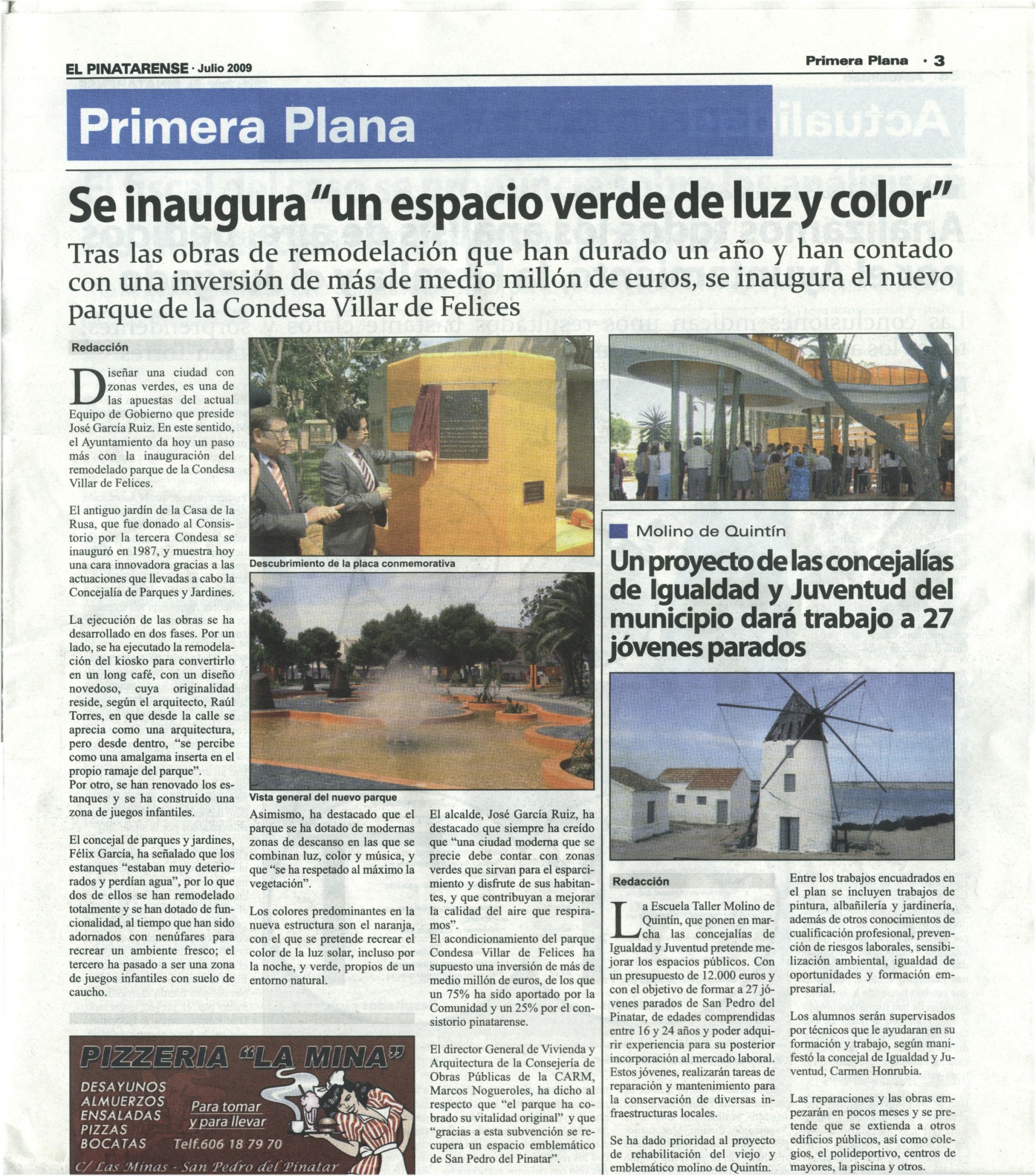 Periódico El Pinatarense